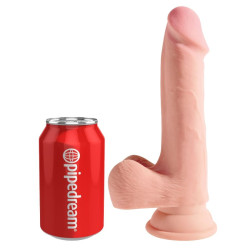 King Cock - Gode Triple Densité 19 Cm
